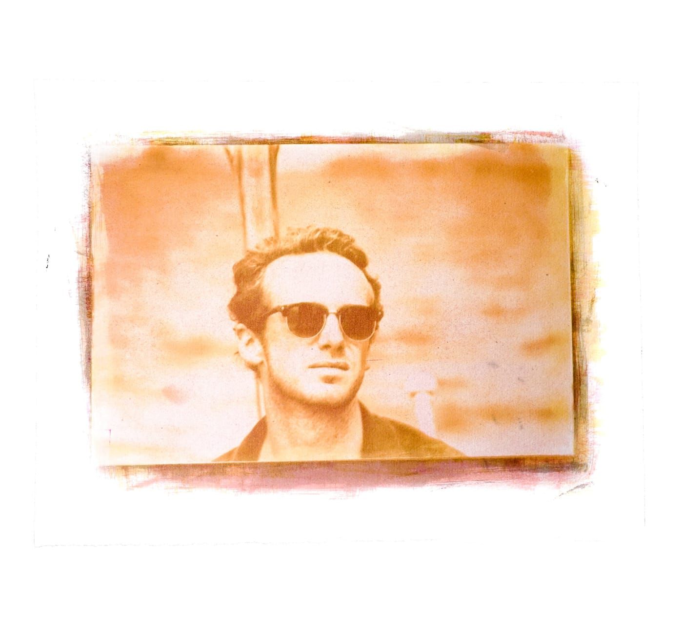 Tirage gomme Aquaprint sanguine, portrait